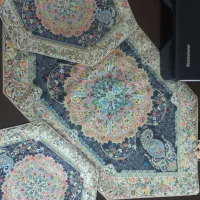 رومیزی ترمه ۴تکه