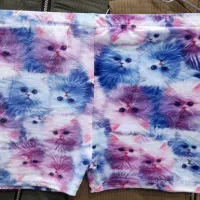 شورتک مخملی فری سایز رنگبندی داره