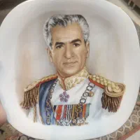 بشقاب عکس شاهنشاه با مارک کایزر اصل