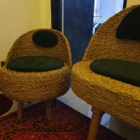 مبل حصیری چهار نفره