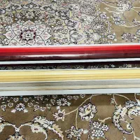 پرده کرکره ای زبرا ترک در ۲ رنگ کرم و قرمز