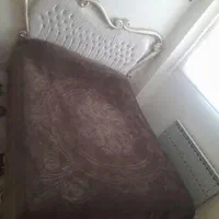 سرویس تخت خواب ۲نفره تمام mdf با تشک رویا در حد نو|تخت و سرویس خواب|تهران, منیریه|دیوار