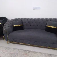 مبل لگنی چستر به همراه میز