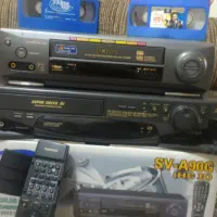 دو عدد ویدیئو پاناسونیک و سامسونگ|پخش‌کننده DVD و ویدیو|ری, سیزده آبان|دیوار