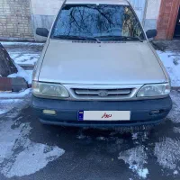 پراید بژ طلایی مدل ۹۱