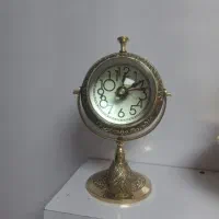 ساعت رومیزی دورو برنجی خارجی وزن ۱/۲۰۰ گرم