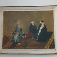 تابلو رنگ وروغن قدیمی