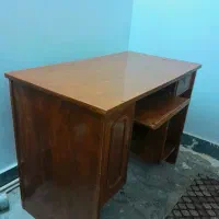 میزکامپیوتر چوب جنس کلاف وخوب وسالم