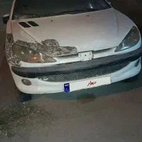 206 sd v8مدل 93 سفیدبدون تصادف نیاز به تعمیر موتور