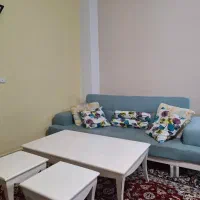 مبل تختخوابشو ۵ نفره فیروزه ای|مبلمان خانگی و میز عسلی|محمودآباد, |دیوار