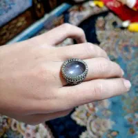 انگشتر عتیقه دور نجف نقره
