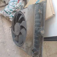 رادیات نیسان همراه فن ۲۰۶ نصب شده روی رادیات|قطعات یدکی و لوازم جانبی|مشهد, رستگار|دیوار