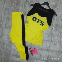 تولیدی ست تاپ شلوار ورزشی توردار