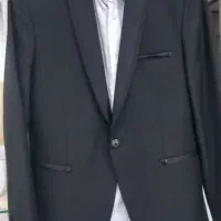 کت و شلوار مردانه مشکی سایز۴۶|لباس|چرداول, |دیوار