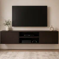 میزتلویزیون دیواری ۲در مگنتی بسیارمحکم توافقی