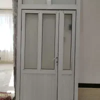 درب آلمینیوم یک متر و بیست در دو مترو چهل و پنج