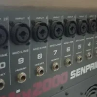 پاور میکسر senprini 2000|سیستم صوتی خانگی|تهران, اختیاریه|دیوار