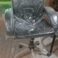 صندلی و تابلو نئون مرغ پرتئنی