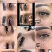 خدمات اکستنشن مژه و لیفت و لمینت مژه و ابرو