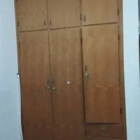 کمد دیواری+3درب چوبی مخصوص اتاق خواب|جاکفشی، کمد، دراور|شوشتر, |دیوار