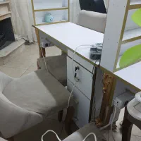 فروش وسایل سالن زیبایی میز ناخن استند صندلی
