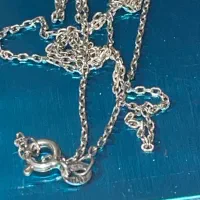 گردنبند نقره زنانه بافت ریز (دیپلمات تراش دار)|جواهرات|رشت, معلم|دیوار