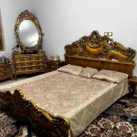 تخت خواب|تخت و سرویس خواب|بن, |دیوار