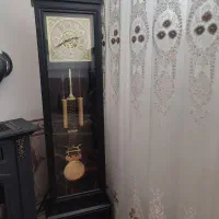 ساعت ایستاده چوبی