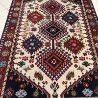 فرش دستبافت قالیچه قشقایی یلمه شیراز