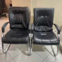 4 عدد صندلی اِداری درحد نو