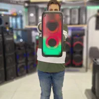 اسپیکر شارژی قابل حمل ۴۰ سانتی رقص نوردار تمام LED|سیستم صوتی خانگی|مشهد, سراب|دیوار
