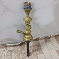 تنه قلیان برنجی قدیمی