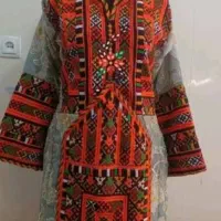 خیاط لباس بلوچی|لباس|زهک, |دیوار