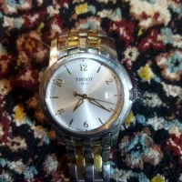 ساعت مچی مردانه تیسوت بند فلزی اصلی سال ۱۸۵۳ سالم.|ساعت|لنگرود, |دیوار