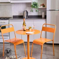 صندلی کافه سوخاری فست فود بیکن ویلا حیاط