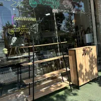 آینه چوبی در رنگ های قهوه ای و فندقی وکرم|آینه|ارومیه, |دیوار