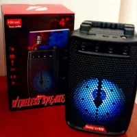 اسپیکر همراه بلوتوث دار ۴ اینچی بیس دار بلندگو|سیستم صوتی خانگی|نجف‌آباد, گلدشت|دیوار