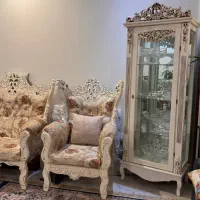 مبلمان ۷ نفره غذاخوری ۸نفره مناسب جهیزیه|مبلمان خانگی و میز عسلی|کرج, کوی کارمندان جنوبی|دیوار