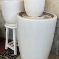 گلدان سرامیکی در ۴ سایز بزرگ تا کوچک