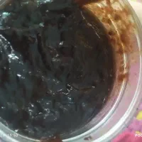 رب الوچه ترش و رو اتیش هیزم پخته شده