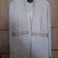 کت وشلوار سفید مجلسی