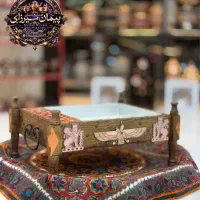 منقل مسی و چوبی