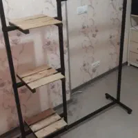 رگال و قفسه ، شلف و استند|کتابخانه، شلف، قفسههای دیواری|میبد, |دیوار