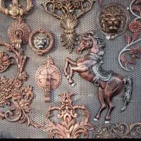 عرضه فرفورژه، گلنرده درب، نرده، حفاظ پنجره و دیوار|مصالح و تجهیزات ساختمان|گلپایگان, |دیوار