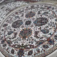 فرش آشپزخانه دایره افشان کرم۱۰۰۰ شانه ۱×۱ سایز|فرش|تبریز, |دیوار