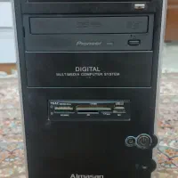 سیستم کامپیوتر کامل+مانیتور 19+موس+کیبورد+اسپیکر