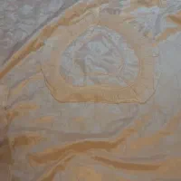 روتختی ساتن سفید صدفی