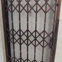 درب اکاردئونی کوره ای