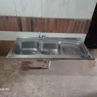 فروش سینک و گاز ۵ شعله|اجاق گاز و لوازم برقی پخت‌وپز|قم, انسجام|دیوار