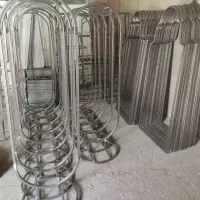 قاب آینه آینه گنبدی دکوری فلزی ترولی استند رگال